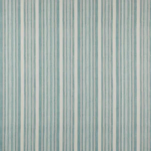 blue striped cotton fabric from Jane Churchill