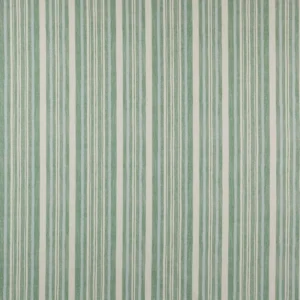 green striped cotton fabric from Jane Churchill