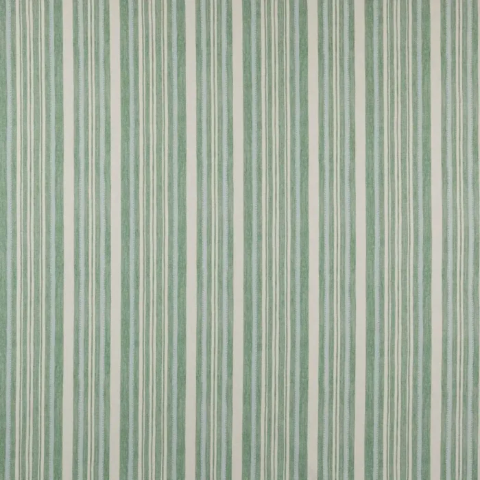 Tulsi Stripe Fabric - Green swatch