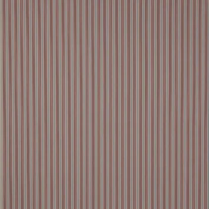red striped cotton fabric from Jane Churchill