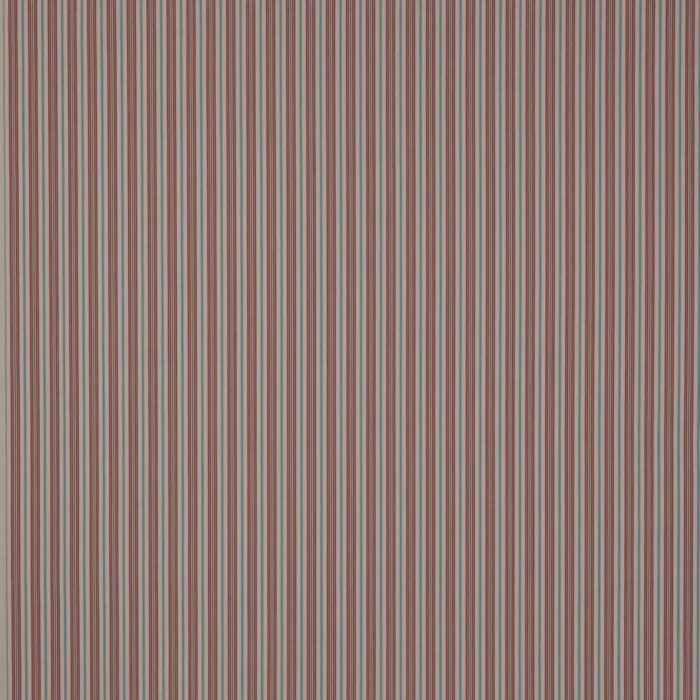 Heskin Stripe Fabric - Red swatch