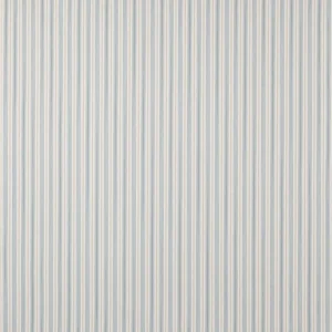 blue striped cotton fabric from Jane Churchill