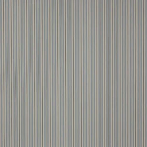 blue striped cotton fabric from Jane Churchill