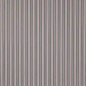 blue striped cotton fabric from Jane Churchill