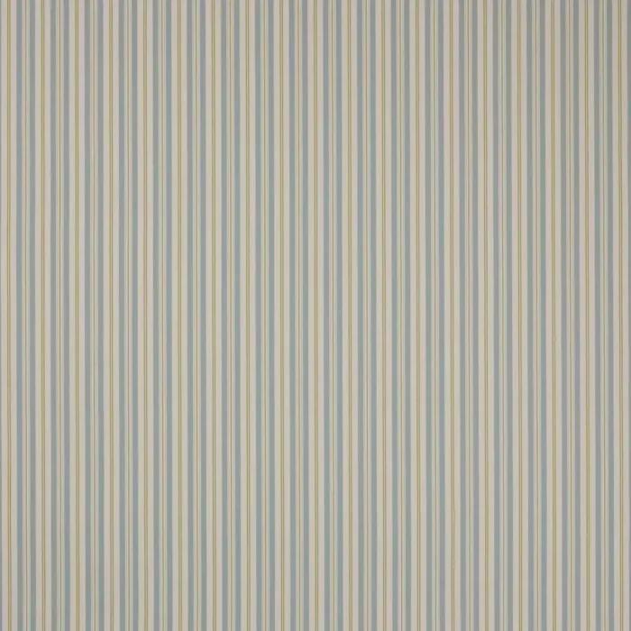 Hartwell Stripe Fabric - Sky / Lime swatch