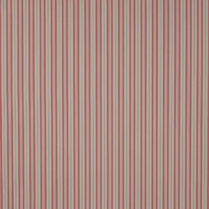red striped cotton fabric from Jane Churchill