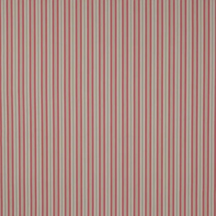 Hartwell Stripe Fabric - Soft Red swatch