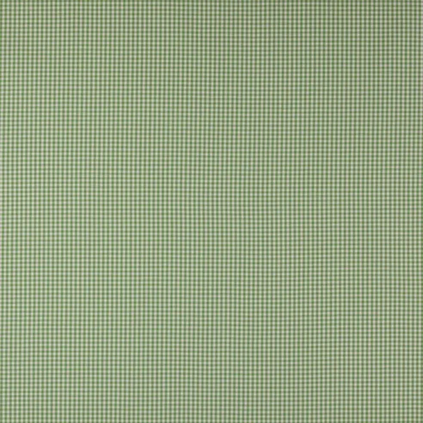 green checked cotton fabric from Jane Churchill