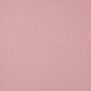 pink checked cotton fabric from Jane Churchill