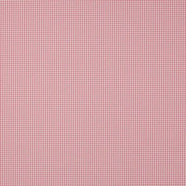 pink checked cotton fabric from Jane Churchill