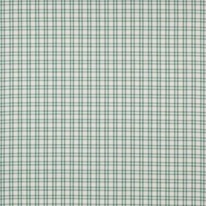 green checked cotton fabric from Jane Churchill