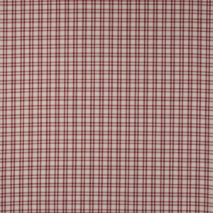 red checked cotton fabric from Jane Churchill
