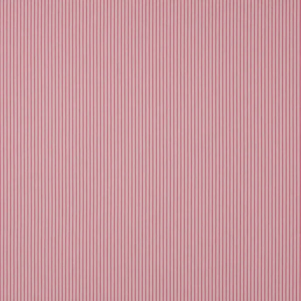 Ellis Fabric - Hot Pink by pink striped cotton fabric from Jane Churchill