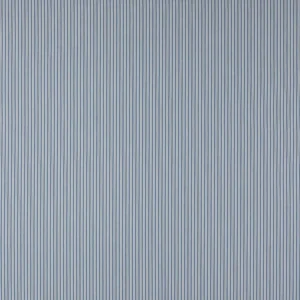 blue striped cotton fabric from Jane Churchill