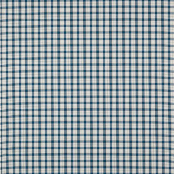 Barlow Check Fabric - Navy swatch