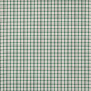 green checked cotton fabric from Jane Churchill