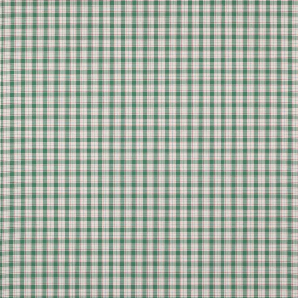 green checked cotton fabric from Jane Churchill