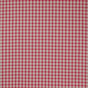 red checked cotton fabric from Jane Churchill