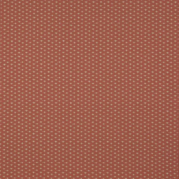 orange spotted jacquard fabric from Jane Churchill