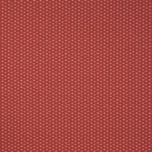 red spotted jacquard fabric from Jane Churchill