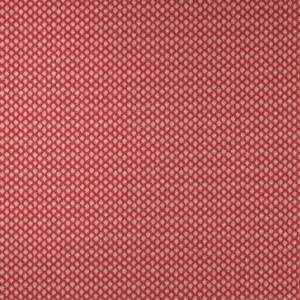 red geometric jacquard fabric from Jane Churchill
