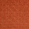 orange geometric velvet-chenille fabric from Jane Churchill