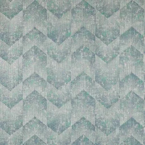 blue botanical embroideried fabric from Jane Churchill