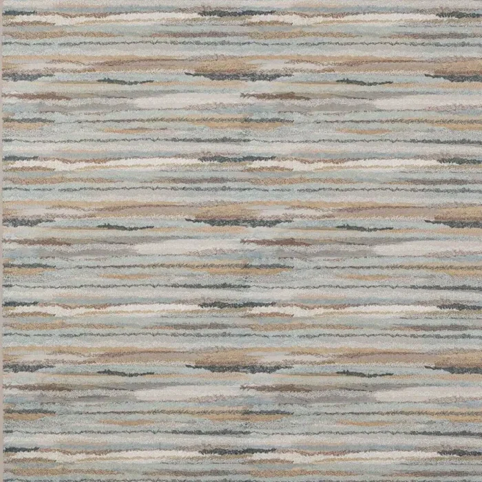 Lanata Fabric - Silver / Aqua swatch