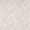 white botanical linen fabric from Jane Churchill