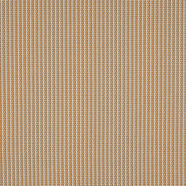 Sirius Fabric - Copper by orange geometric woven fabric from Jane Churchill