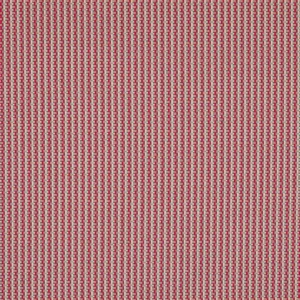 red geometric woven fabric from Jane Churchill