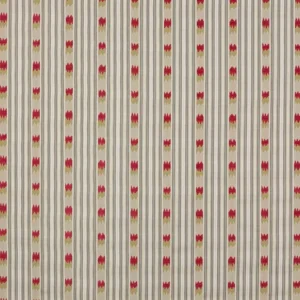 black-grey striped velvet-chenille fabric from Jane Churchill
