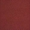 red geometric velvet-chenille fabric from Jane Churchill