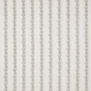 black-grey botanical linen fabric from Jane Churchill