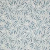 blue botanical embroideried fabric from Jane Churchill