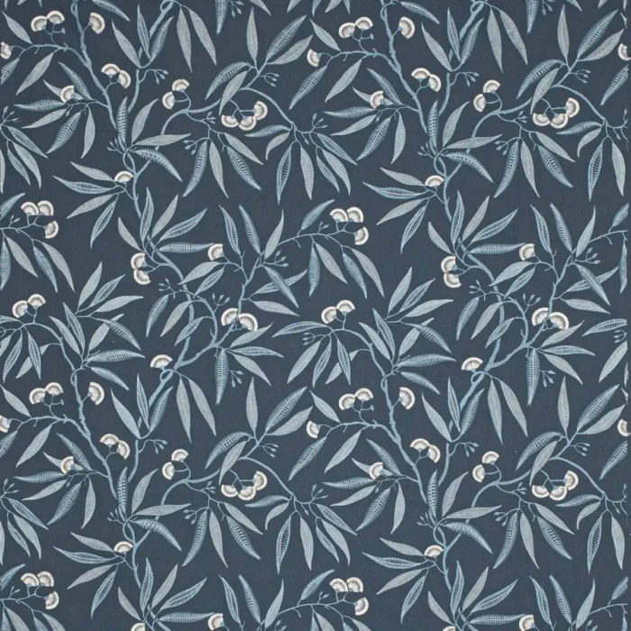 Silverwood Fabric - Navy swatch