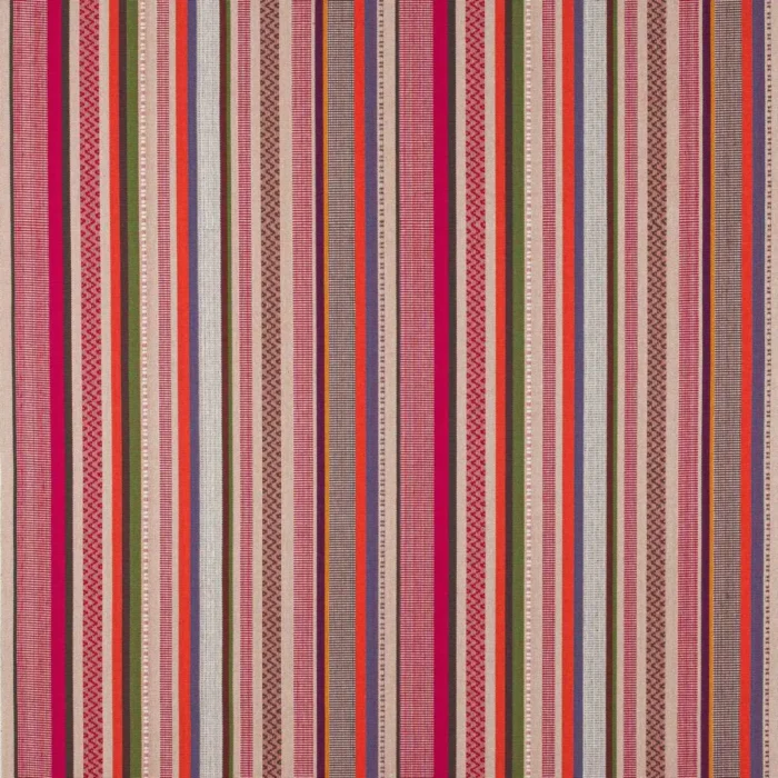 Cabrera Stripe Fabric - Multi swatch
