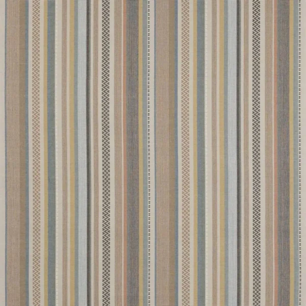 neutral striped cotton fabric from Jane Churchill