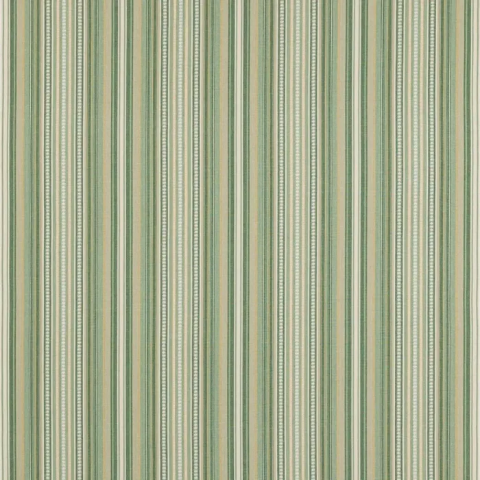 Seville Stripe Fabric - Green swatch