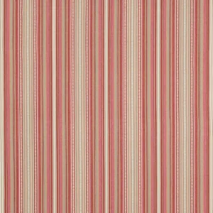 pink striped cotton fabric from Jane Churchill