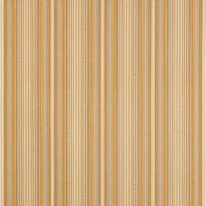 yellow striped cotton fabric from Jane Churchill