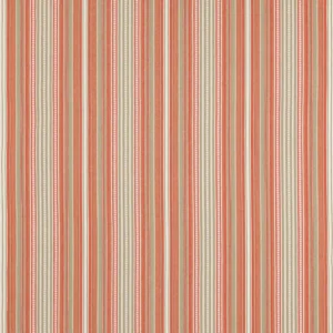 pink striped cotton fabric from Jane Churchill