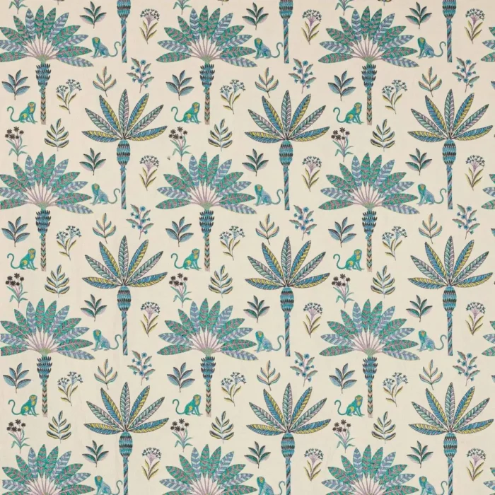 Zanzibar Fabric - Blue swatch