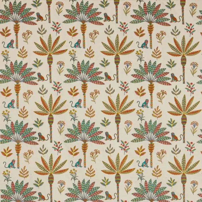 Zanzibar Fabric - Multi swatch