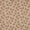 orange botanical embroideried fabric from Jane Churchill