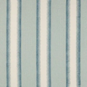 blue striped linen fabric from Jane Churchill