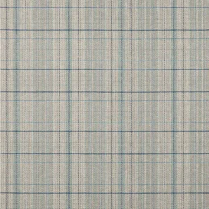 blue checked woven fabric from Jane Churchill