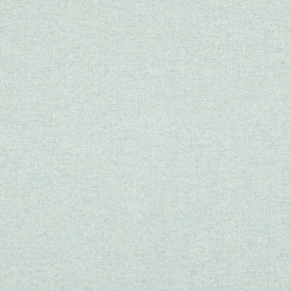 Theo Fabric - Aqua by blue plain woolen fabric from Jane Churchill