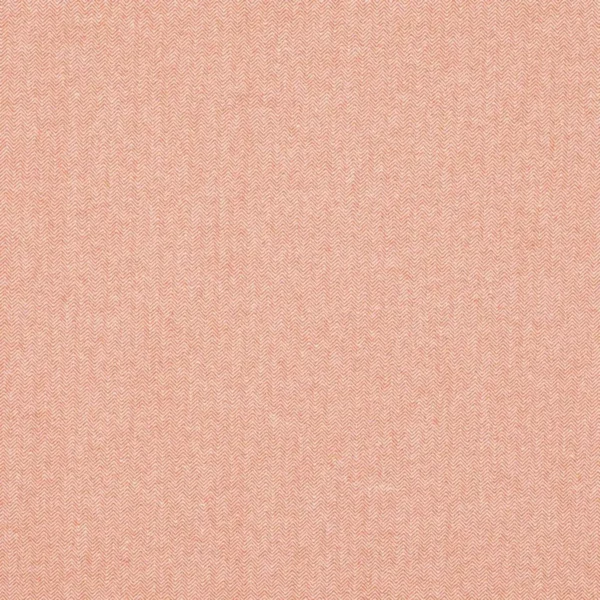 Theo Fabric - Orange by orange plain woolen fabric from Jane Churchill
