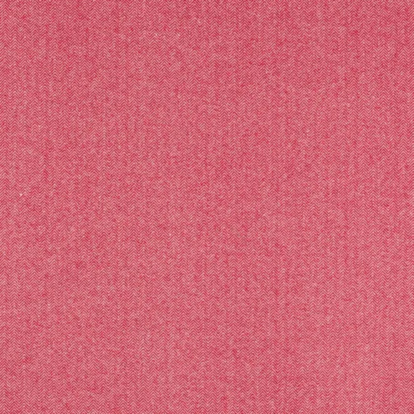 red plain woolen fabric from Jane Churchill